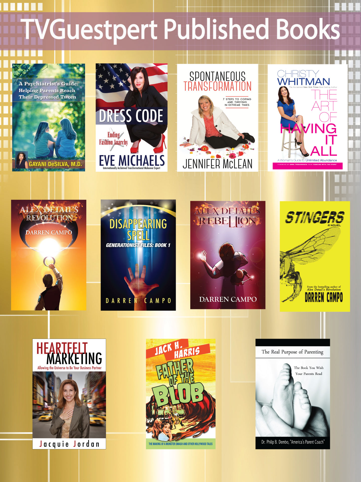 TVG Published Books